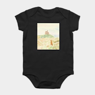 Tiger and castle Baby Bodysuit